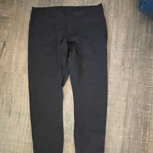 Lululemon Wunder Under Full Length Leggings Size 10 Black